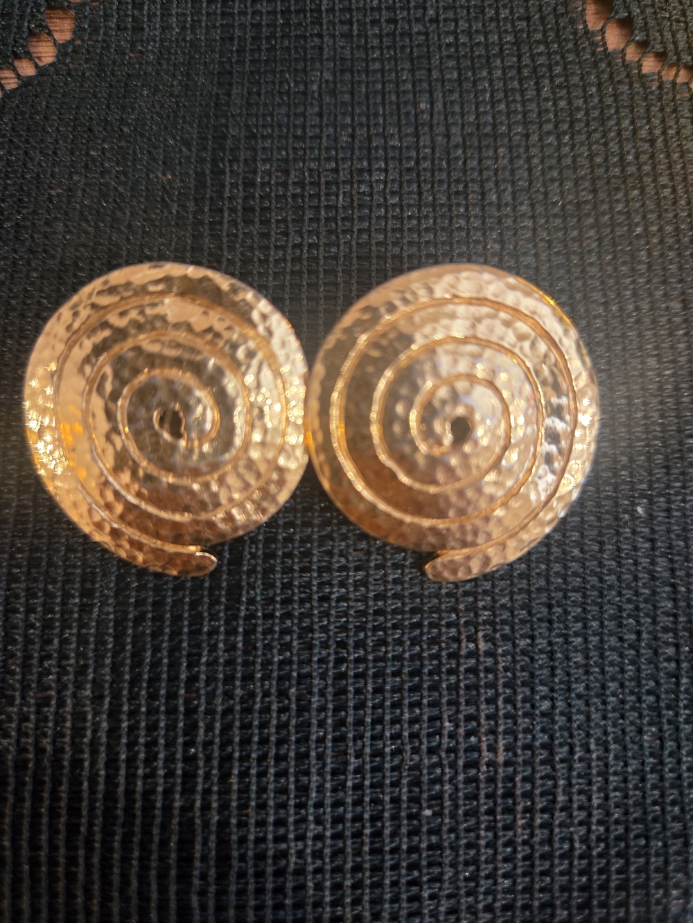 Vintage Monet Clip-On Earrings - Women Accessories